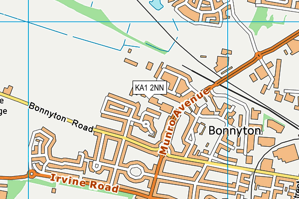 KA1 2NN map - OS VectorMap District (Ordnance Survey) KA1 2NN map - OS VectorMap District (Ordnance Survey)