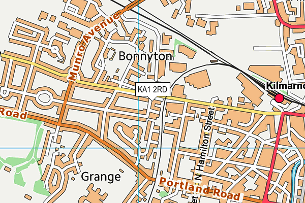 KA1 2RD map - OS VectorMap District (Ordnance Survey) KA1 2RD map - OS VectorMap District (Ordnance Survey)