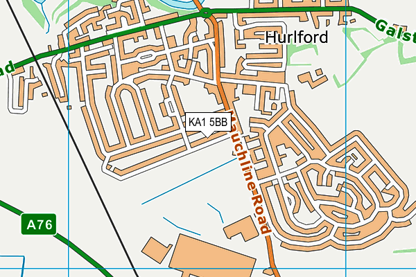 KA1 5BB map - OS VectorMap District (Ordnance Survey) KA1 5BB map - OS VectorMap District (Ordnance Survey)