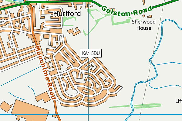 KA1 5DU map - OS VectorMap District (Ordnance Survey) KA1 5DU map - OS VectorMap District (Ordnance Survey)