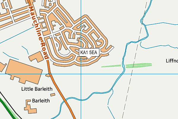 KA1 5EA map - OS VectorMap District (Ordnance Survey) KA1 5EA map - OS VectorMap District (Ordnance Survey)