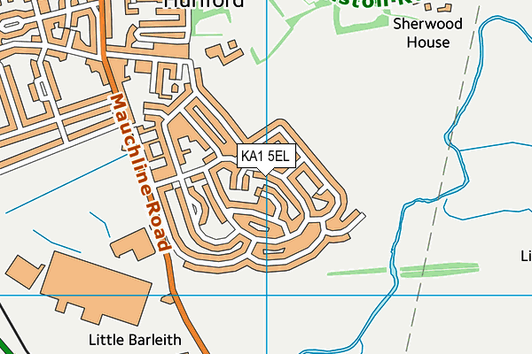 KA1 5EL map - OS VectorMap District (Ordnance Survey) KA1 5EL map - OS VectorMap District (Ordnance Survey)