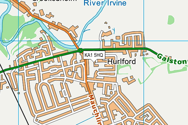 KA1 5HQ map - OS VectorMap District (Ordnance Survey)