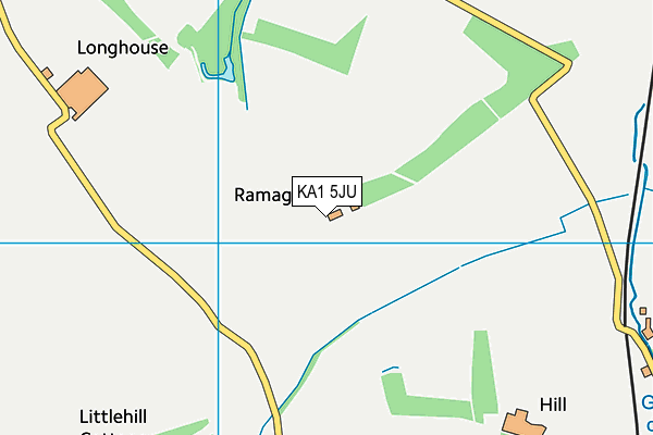 KA1 5JU map - OS VectorMap District (Ordnance Survey) KA1 5JU map - OS VectorMap District (Ordnance Survey)