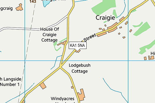 KA1 5NA map - OS VectorMap District (Ordnance Survey) KA1 5NA map - OS VectorMap District (Ordnance Survey)