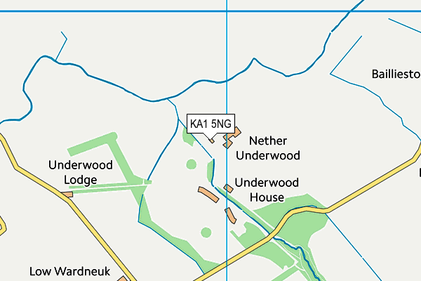 KA1 5NG map - OS VectorMap District (Ordnance Survey)