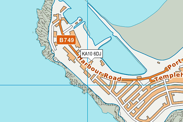 KA10 6DJ map - OS VectorMap District (Ordnance Survey) KA10 6DJ map - OS VectorMap District (Ordnance Survey)