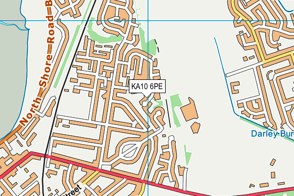 KA10 6PE map - OS VectorMap District (Ordnance Survey) KA10 6PE map - OS VectorMap District (Ordnance Survey)