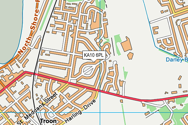 KA10 6PL map - OS VectorMap District (Ordnance Survey) KA10 6PL map - OS VectorMap District (Ordnance Survey)