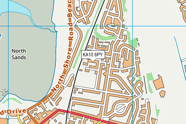 KA10 6PY map - OS VectorMap District (Ordnance Survey) KA10 6PY map - OS VectorMap District (Ordnance Survey)