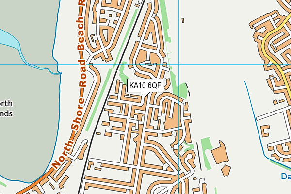 KA10 6QF map - OS VectorMap District (Ordnance Survey) KA10 6QF map - OS VectorMap District (Ordnance Survey)