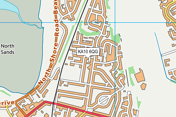 KA10 6QG map - OS VectorMap District (Ordnance Survey) KA10 6QG map - OS VectorMap District (Ordnance Survey)