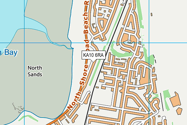 KA10 6RA map - OS VectorMap District (Ordnance Survey) KA10 6RA map - OS VectorMap District (Ordnance Survey)