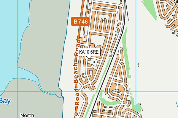 KA10 6RE map - OS VectorMap District (Ordnance Survey) KA10 6RE map - OS VectorMap District (Ordnance Survey)