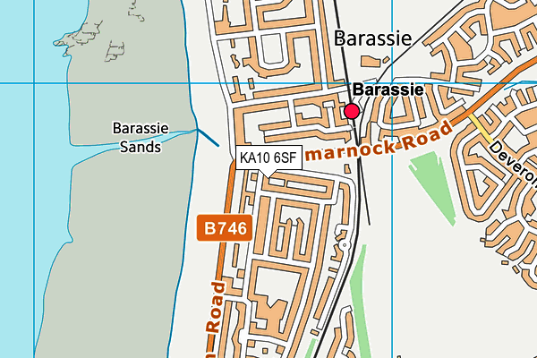KA10 6SF map - OS VectorMap District (Ordnance Survey) KA10 6SF map - OS VectorMap District (Ordnance Survey)