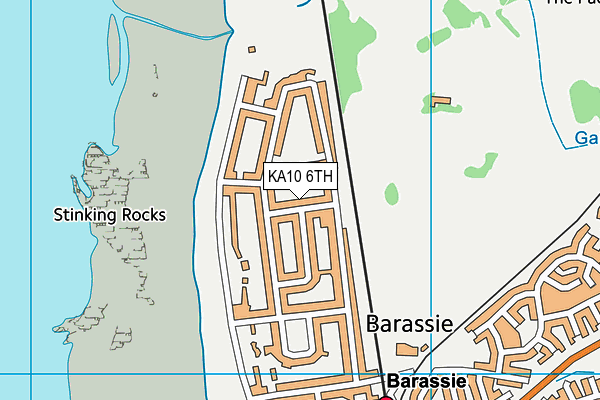 KA10 6TH map - OS VectorMap District (Ordnance Survey) KA10 6TH map - OS VectorMap District (Ordnance Survey)