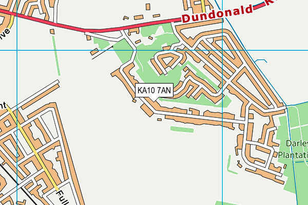 KA10 7AN map - OS VectorMap District (Ordnance Survey) KA10 7AN map - OS VectorMap District (Ordnance Survey)
