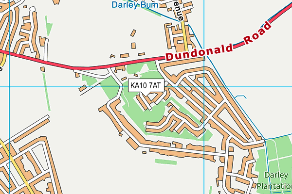KA10 7AT map - OS VectorMap District (Ordnance Survey) KA10 7AT map - OS VectorMap District (Ordnance Survey)