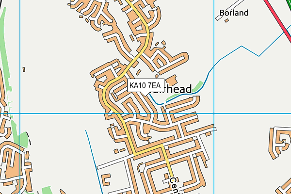 KA10 7EA map - OS VectorMap District (Ordnance Survey) KA10 7EA map - OS VectorMap District (Ordnance Survey)