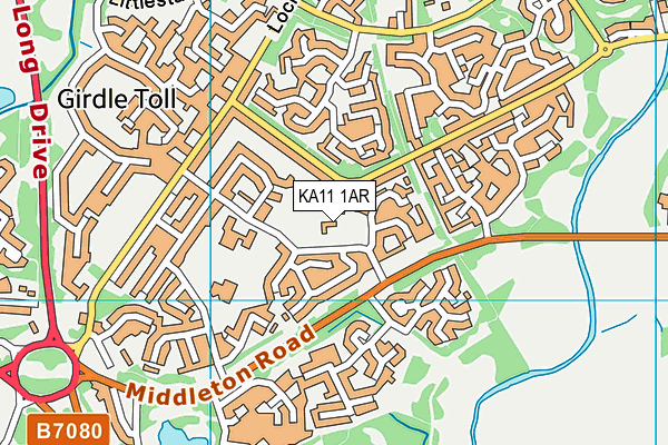 KA11 1AR map - OS VectorMap District (Ordnance Survey) KA11 1AR map - OS VectorMap District (Ordnance Survey)