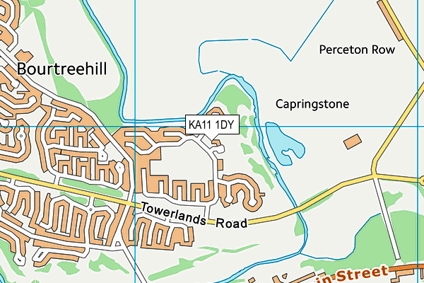 KA11 1DY map - OS VectorMap District (Ordnance Survey) KA11 1DY map - OS VectorMap District (Ordnance Survey)