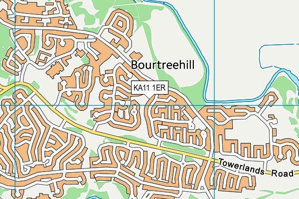 KA11 1ER map - OS VectorMap District (Ordnance Survey) KA11 1ER map - OS VectorMap District (Ordnance Survey)
