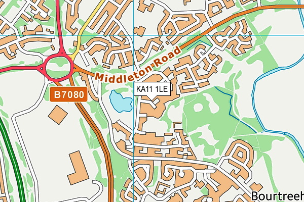 KA11 1LE map - OS VectorMap District (Ordnance Survey) KA11 1LE map - OS VectorMap District (Ordnance Survey)