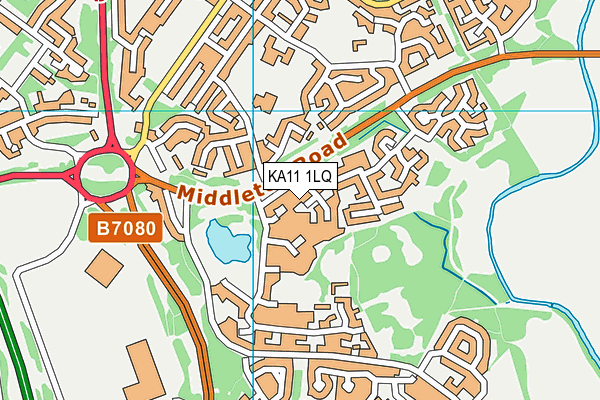 KA11 1LQ map - OS VectorMap District (Ordnance Survey) KA11 1LQ map - OS VectorMap District (Ordnance Survey)