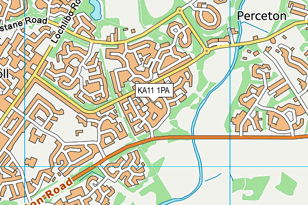KA11 1PA map - OS VectorMap District (Ordnance Survey) KA11 1PA map - OS VectorMap District (Ordnance Survey)