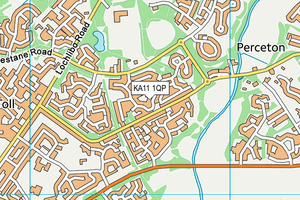 KA11 1QP map - OS VectorMap District (Ordnance Survey) KA11 1QP map - OS VectorMap District (Ordnance Survey)