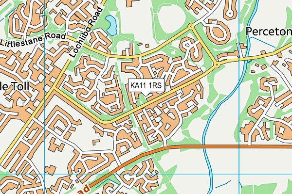 KA11 1RS map - OS VectorMap District (Ordnance Survey) KA11 1RS map - OS VectorMap District (Ordnance Survey)