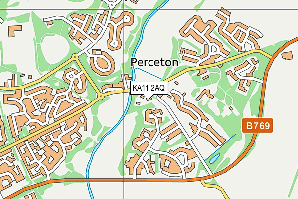 KA11 2AQ map - OS VectorMap District (Ordnance Survey)