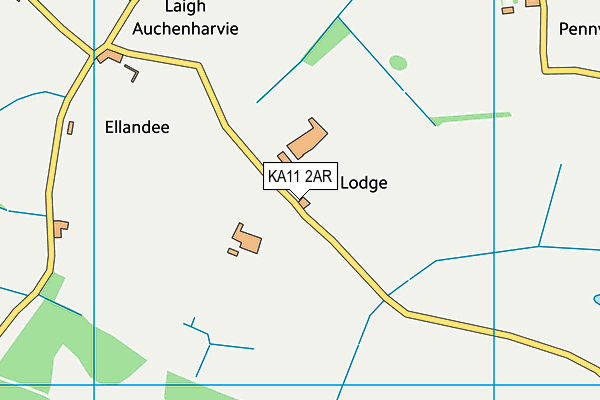 KA11 2AR map - OS VectorMap District (Ordnance Survey) KA11 2AR map - OS VectorMap District (Ordnance Survey)
