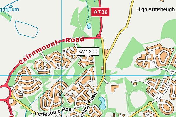 KA11 2DD map - OS VectorMap District (Ordnance Survey) KA11 2DD map - OS VectorMap District (Ordnance Survey)