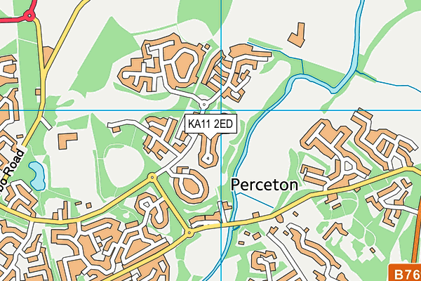 KA11 2ED map - OS VectorMap District (Ordnance Survey) KA11 2ED map - OS VectorMap District (Ordnance Survey)