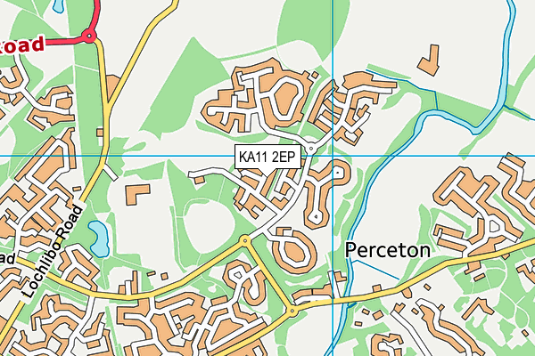 KA11 2EP map - OS VectorMap District (Ordnance Survey) KA11 2EP map - OS VectorMap District (Ordnance Survey)