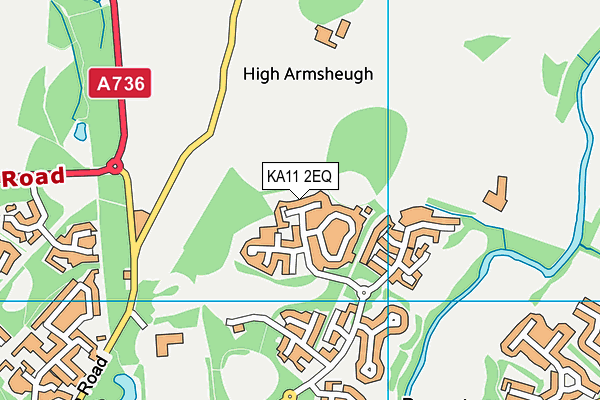 KA11 2EQ map - OS VectorMap District (Ordnance Survey) KA11 2EQ map - OS VectorMap District (Ordnance Survey)