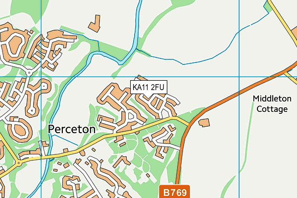 KA11 2FU map - OS VectorMap District (Ordnance Survey) KA11 2FU map - OS VectorMap District (Ordnance Survey)