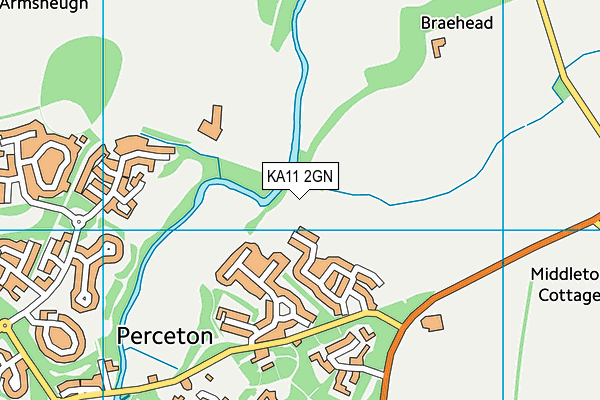 KA11 2GN map - OS VectorMap District (Ordnance Survey) KA11 2GN map - OS VectorMap District (Ordnance Survey)