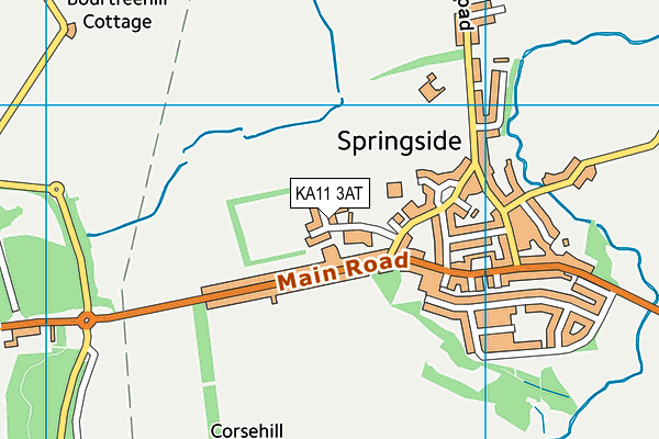 KA11 3AT map - OS VectorMap District (Ordnance Survey) KA11 3AT map - OS VectorMap District (Ordnance Survey)