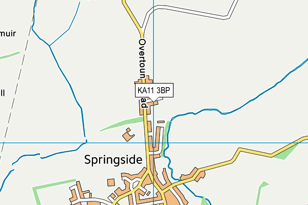 KA11 3BP map - OS VectorMap District (Ordnance Survey) KA11 3BP map - OS VectorMap District (Ordnance Survey)