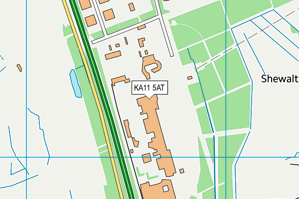 KA11 5AT map - OS VectorMap District (Ordnance Survey) KA11 5AT map - OS VectorMap District (Ordnance Survey)