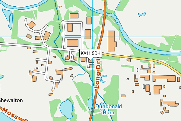 KA11 5DH map - OS VectorMap District (Ordnance Survey) KA11 5DH map - OS VectorMap District (Ordnance Survey)