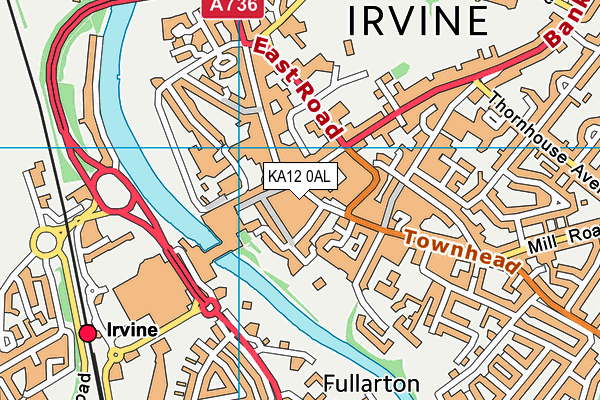 KA12 0AL map - OS VectorMap District (Ordnance Survey) KA12 0AL map - OS VectorMap District (Ordnance Survey)