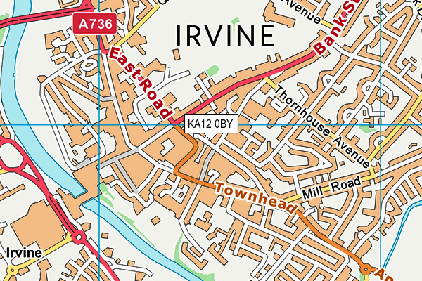 KA12 0BY map - OS VectorMap District (Ordnance Survey) KA12 0BY map - OS VectorMap District (Ordnance Survey)