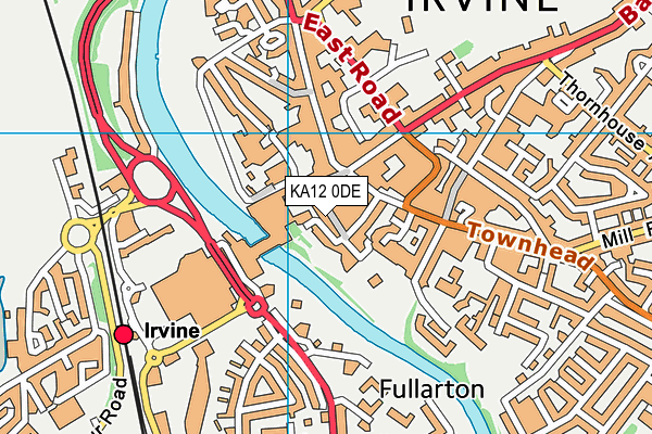 KA12 0DE map - OS VectorMap District (Ordnance Survey) KA12 0DE map - OS VectorMap District (Ordnance Survey)