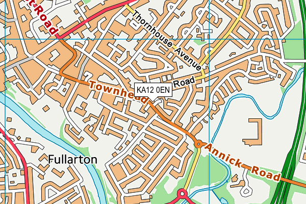 KA12 0EN map - OS VectorMap District (Ordnance Survey) KA12 0EN map - OS VectorMap District (Ordnance Survey)
