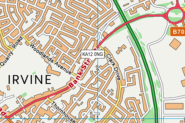 KA12 0NG map - OS VectorMap District (Ordnance Survey) KA12 0NG map - OS VectorMap District (Ordnance Survey)