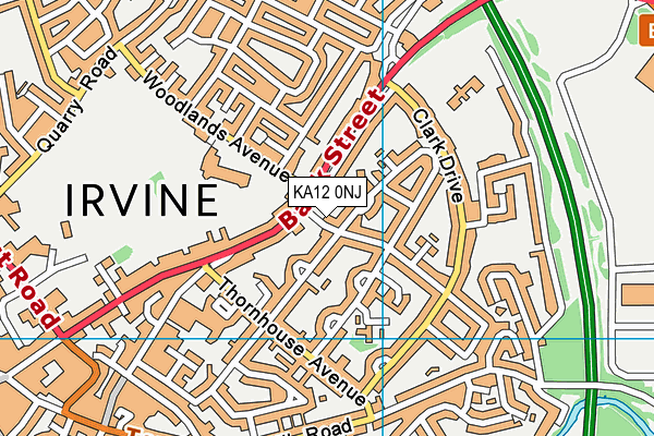 KA12 0NJ map - OS VectorMap District (Ordnance Survey) KA12 0NJ map - OS VectorMap District (Ordnance Survey)