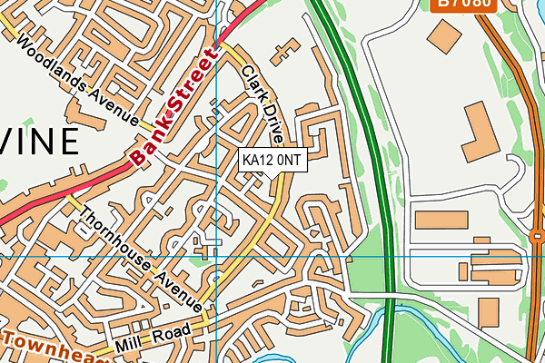 KA12 0NT map - OS VectorMap District (Ordnance Survey) KA12 0NT map - OS VectorMap District (Ordnance Survey)